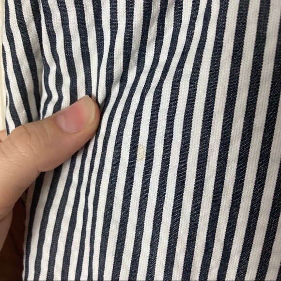 J. Crew campbell seersucker striped crop pants women's 12 - Picture 5 of 9
